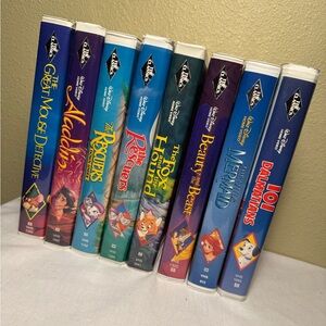 Walt Disney Black Diamond Classic VHS Collection